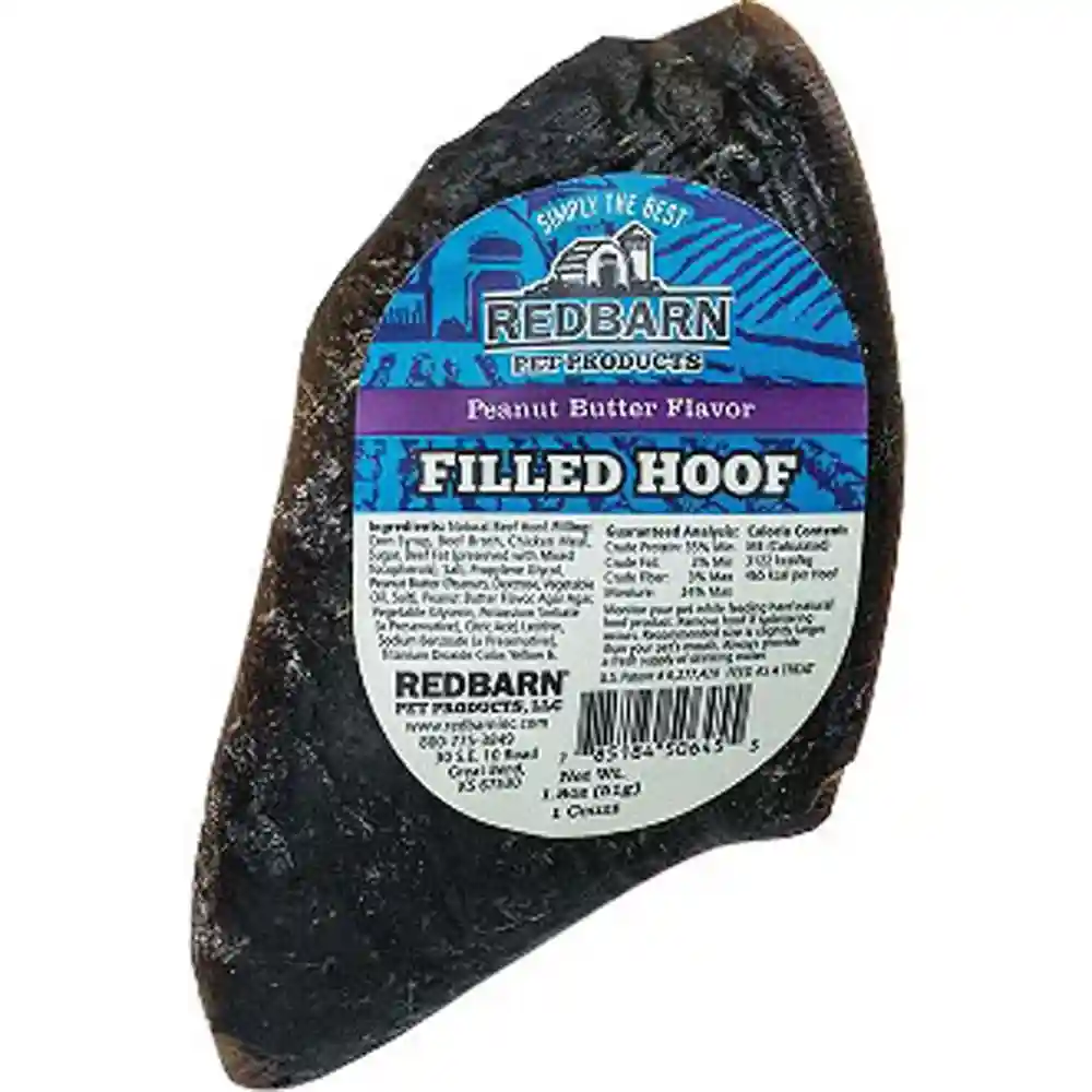 Redbarn Filled Hoof PB Ea